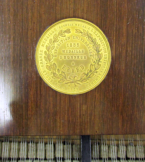 1859 Erard in the Frederick Collection of Historical Pianos