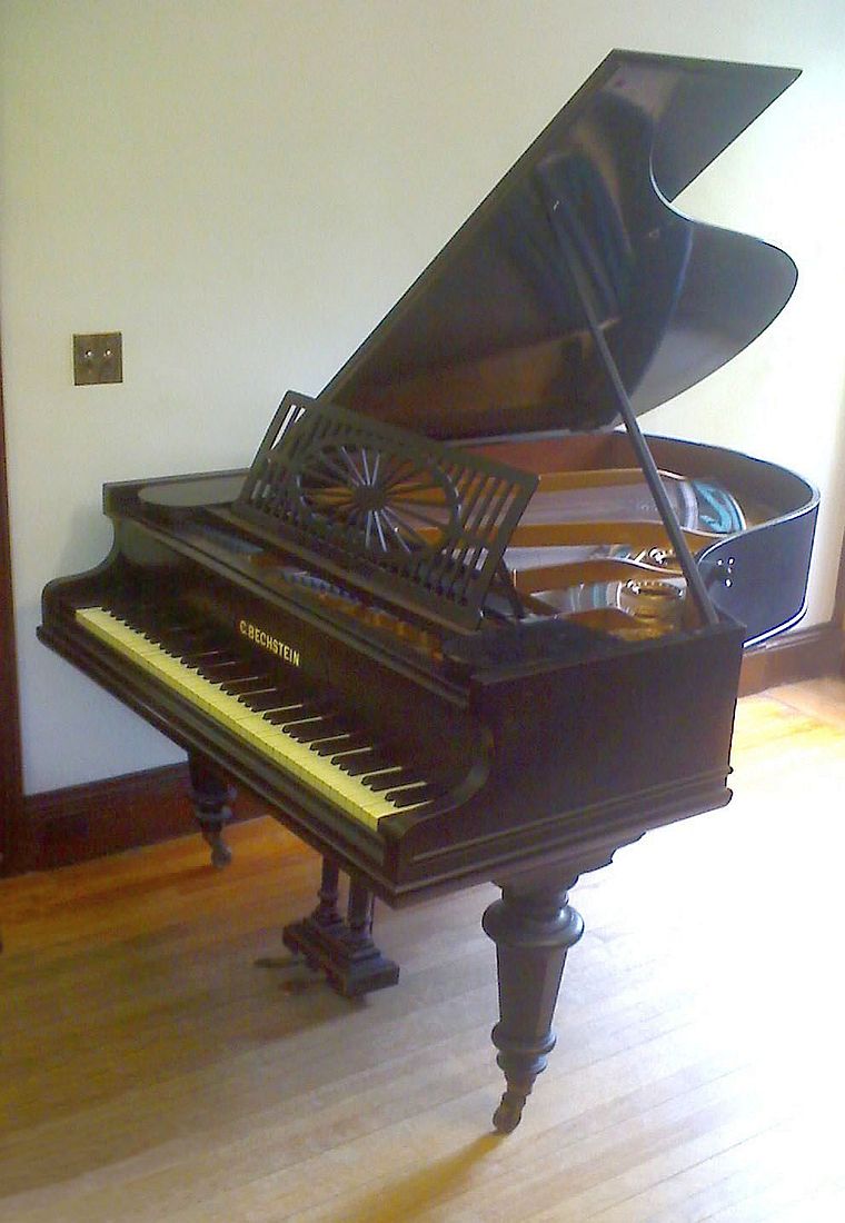 1892 Bechstein piano in the Frederick Collection