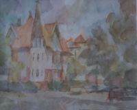 watercolor by Alexey Naumovich Neyman