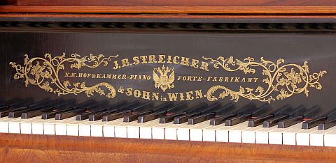 1871 Streicher Frederick Historical Piano Collection